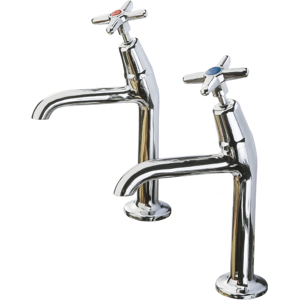 Evg Performa 159 Cross Top Sink Tap Hot Chrome Finish Brass Construction Tradi Evg Performa 159 Cross Top Sink Tap Hot Chrome Finish Brass Construction Tradi