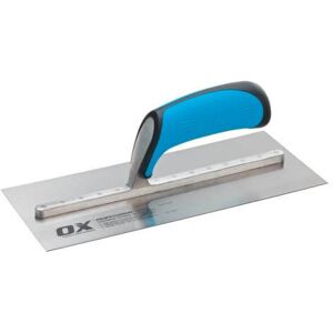 Ox Pro Carbon Steel Plasterers Trowel - 120 X 356mm Ox-P010914 Ox Pro Carbon Steel Plasterers Trowel - 120 X 356mm Ox-P010914