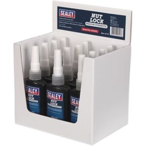 Sealey Nut Lock Medium Strength 50ml Pack Of 12 Scs243 Sealey Nut Lock Medium Strength 50ml Pack Of 12 Scs243
