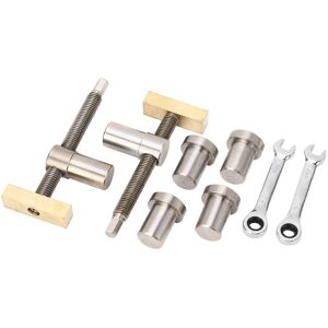 Steel Color Stainless Steel Brass Woodworking Desktop Clip Set Adjustable Fast✈ Steel Color Stainless Steel Brass Woodworking Desktop Clip Set Adjustable Fast✈