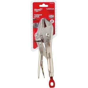 Milwaukee® Torque Lock™ Straight Jaw Locking Pliers 250mm (10in) 48223510 Milwaukee® Torque Lock™ Straight Jaw Locking Pliers 250mm (10in) 48223510