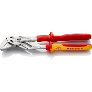 Knipex 86 06 250 Vde Insulated 250mm Adjustable Spanner Wrench Pliers Grips Knipex 86 06 250 Vde Insulated 250mm Adjustable Spanner Wrench Pliers Grips