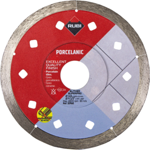 Rubi Slither 115mm Superpro Porcelain Cutting Disc - Very Fine Rubi Slither 115mm Superpro Porcelain Cutting Disc - Very Fine