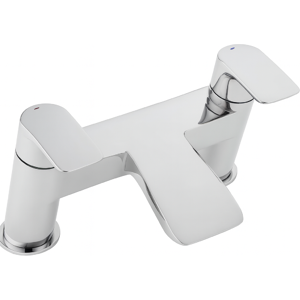 Evg Waterfall Bath Filler Chrome - Modern Brass Bath Tap With Lever Controls Evg Waterfall Bath Filler Chrome - Modern Brass Bath Tap With Lever Controls