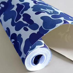 Does Not Apply 17.7x117 Inches Self Adhesive Vinyl Blue Camouflage Contact Paper Wallpaper For Does Not Apply 17.7x117 Inches Self Adhesive Vinyl Blue Camouflage Contact Paper Wallpaper For