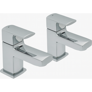 Evg Manta Chrome Basin Tap Pair Evg Manta Chrome Basin Tap Pair