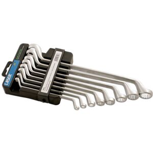 Offset Ring Spanner Set 8pc - Laser 3457 New Offset Ring Spanner Set 8pc - Laser 3457 New