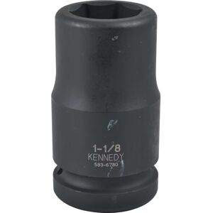 Kennedy 2-1/4" A/f Deep Impact Socket 1" Square Drive Kennedy 2-1/4" A/f Deep Impact Socket 1" Square Drive