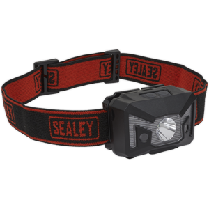 Rechargeable Head Torch 3w Cree Xpe Led Auto-Sensor - Sealey Ht102r New Rechargeable Head Torch 3w Cree Xpe Led Auto-Sensor - Sealey Ht102r New