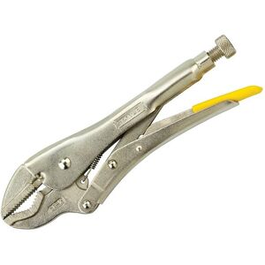 Stanley Hand Tools V-Jaw Locking Pliers 225mm (9in)One Size Multi Colour Tk1478 Stanley Hand Tools V-Jaw Locking Pliers 225mm (9in)One Size Multi Colour Tk1478