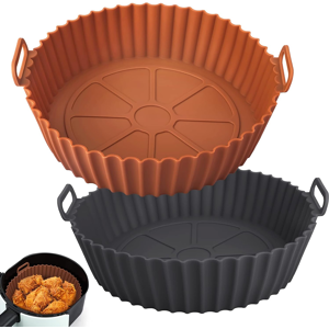 Does Not Apply 2 Pack Air Fryer Silicone Liners, Reusable Silicone Bowl Basket Fit For 3 To 5qt Does Not Apply 2 Pack Air Fryer Silicone Liners, Reusable Silicone Bowl Basket Fit For 3 To 5qt