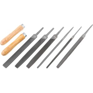 Kennedy 6" (150mm) Second Cut Engineers File Set-8pce Kennedy 6" (150mm) Second Cut Engineers File Set-8pce