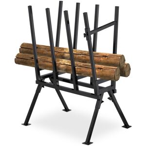 Relaxdays Sawhorse Wood Cutting Trestle Portable Workbench Adjustable Heavy Duty Saw Stand Relaxdays Sawhorse Wood Cutting Trestle Portable Workbench Adjustable Heavy Duty Saw Stand