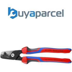 Draper 07107 Knipex 95 12 225 Stepcut Xl Cable Shears With Step Cut, 200mm Draper 07107 Knipex 95 12 225 Stepcut Xl Cable Shears With Step Cut, 200mm