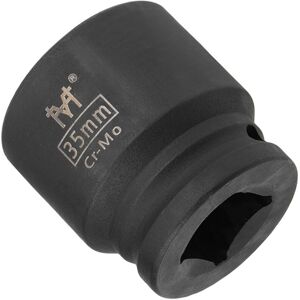 Uxcell 3/4\" Shallow Impact Socket 35mm Hex Wrench Socket, Cr-Mo Steel, Metric Sizes Uxcell 3/4\" Shallow Impact Socket 35mm Hex Wrench Socket, Cr-Mo Steel, Metric Sizes