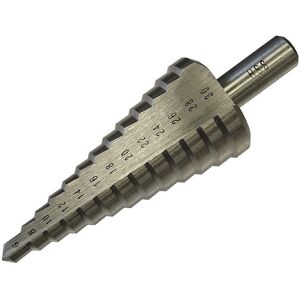 Faithfull Hss Step Drill Bit6 - 30mm Multi Colour Tk12434 Faithfull Hss Step Drill Bit6 - 30mm Multi Colour Tk12434