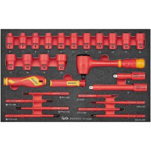 Teng Tools Insulated Socket & Screwdriver Set Foam3 28 Pieces Teng Tools Insulated Socket & Screwdriver Set Foam3 28 Pieces