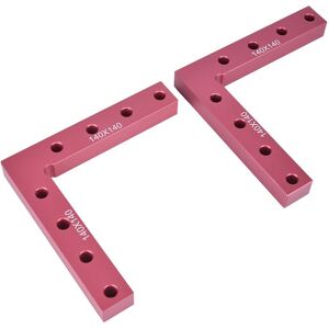 (140x140mm)Woodworking Right Angle Fixing Clip L Shape 90 Degrees Ruler Car Sg (140x140mm)Woodworking Right Angle Fixing Clip L Shape 90 Degrees Ruler Car Sg
