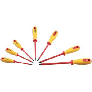 Laser Tools Insulated Star Screwdriver Set 7pc 7448 Laser Tools Insulated Star Screwdriver Set 7pc 7448