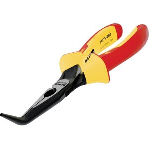 Bahco 2427s Ergo Insulated Bent Nose Pliers 160mm (6.1/4in)One Size Multi Colour Bahco 2427s Ergo Insulated Bent Nose Pliers 160mm (6.1/4in)One Size Multi Colour