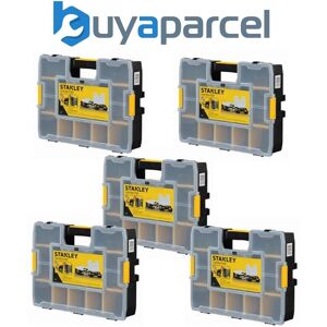Stanley 1-94-745 Sortmaster Organiser Five Pack Connectable Sta194745 X5 Stanley 1-94-745 Sortmaster Organiser Five Pack Connectable Sta194745 X5