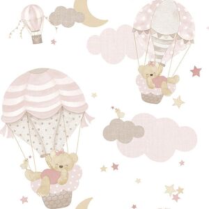 14818 - Little Explorers 2 Hot Air Balloons Beige Galerie Wallpaper 14818 - Little Explorers 2 Hot Air Balloons Beige Galerie Wallpaper