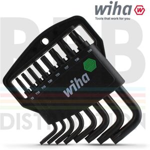 Wiha 36461 L-Key Allen Key Set Classic Holder Torx Short 8pcs Black Oxidised Wiha 36461 L-Key Allen Key Set Classic Holder Torx Short 8pcs Black Oxidised