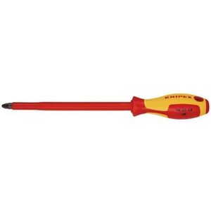 Draper Knipex 98 25 04 Vde Insulated Pozidriv® Screwdriver, Pz4 X 200mm Draper Knipex 98 25 04 Vde Insulated Pozidriv® Screwdriver, Pz4 X 200mm