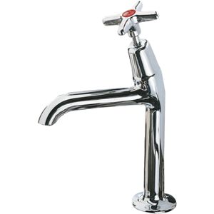 Evg Clever Performa 2158 Cross Top Hot Sink Tap X1, Chrome-Plated Brass Kitchen Tap Evg Clever Performa 2158 Cross Top Hot Sink Tap X1, Chrome-Plated Brass Kitchen Tap