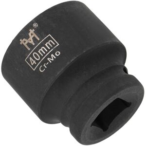 Uxcell 3/4\" Shallow Impact Socket 40mm Hex Wrench Socket, Cr-Mo Steel, Metric Sizes Uxcell 3/4\" Shallow Impact Socket 40mm Hex Wrench Socket, Cr-Mo Steel, Metric Sizes