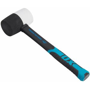 Ox Tools 32oz Combination Rubber Mallet White Non Marking Hammer Face T081932 Ox Tools 32oz Combination Rubber Mallet White Non Marking Hammer Face T081932