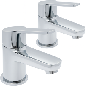 Evg Loca Basin Tap Pair Chrome – Lever Handle Set Evg Loca Basin Tap Pair Chrome – Lever Handle Set