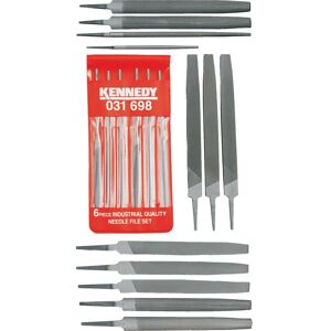 Kennedy 18 Piece Second Cut Engineers & Needle Files Set Kennedy 18 Piece Second Cut Engineers & Needle Files Set