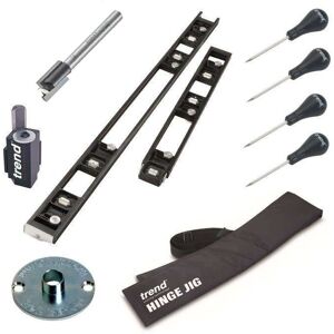 Skeleton Hinge Jig Corner Chisel 2-Flute Cutter H/jig/c/tr12kit Trend Tools Skeleton Hinge Jig Corner Chisel 2-Flute Cutter H/jig/c/tr12kit Trend Tools