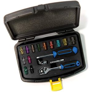 C.K Tools Ck Tools 17 Piece Coloured 1/4" Sure Drive Socket Set T4658 Chromevanadium Steel C.K Tools Ck Tools 17 Piece Coloured 1/4" Sure Drive Socket Set T4658 Chromevanadium Steel