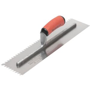 Marshalltown Layflat 10mm Notch Trowel 16 X 4in Marshalltown Layflat 10mm Notch Trowel 16 X 4in