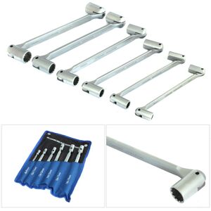 Neilsen 6pc Flexi Flexible Dual Head Double Ended Socket Spanner Wrench Set 8mm-19mm Neilsen 6pc Flexi Flexible Dual Head Double Ended Socket Spanner Wrench Set 8mm-19mm