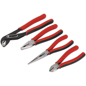 Pliers Set 4pc - Sealey Ak8579 New Pliers Set 4pc - Sealey Ak8579 New