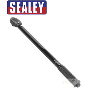 Sealey Black 1/2\" Sq Drive Calibrated Torque Wrench 27nm-204nm With Case Ak624b Sealey Black 1/2\" Sq Drive Calibrated Torque Wrench 27nm-204nm With Case Ak624b