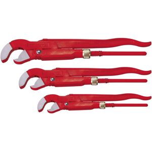Rothenberger Workshop Pliers Set 3-Piece Pipe Wrench Ø1-2" Rothenberger Workshop Pliers Set 3-Piece Pipe Wrench Ø1-2"