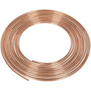 Brake Pipe Copper Tubing 22 Gauge 3/16\" X 25ft Bs En 12449 C106 - Sealey Cbp002 Brake Pipe Copper Tubing 22 Gauge 3/16\" X 25ft Bs En 12449 C106 - Sealey Cbp002