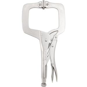 Irwin 11sp 11" Locking C-Clamp Comes With Swivel Pads Irwin 11sp 11" Locking C-Clamp Comes With Swivel Pads