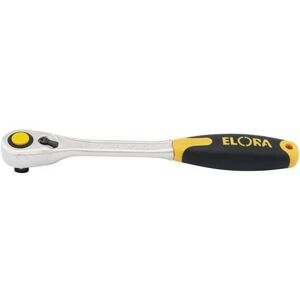 Draper Elora Fine Tooth Quick Release Soft Grip Reversible Ratchet, 1/2\" Sq. Dr. Draper Elora Fine Tooth Quick Release Soft Grip Reversible Ratchet, 1/2\" Sq. Dr.