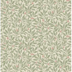 M1840_ashdown Trailing Berry Classic Sage Green Blush Fine Decor Wallpaper M1840_ashdown Trailing Berry Classic Sage Green Blush Fine Decor Wallpaper