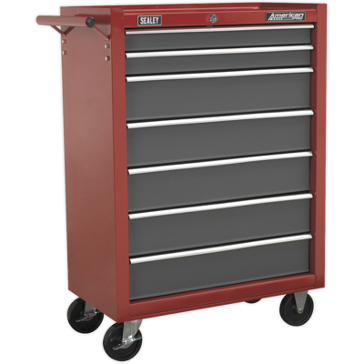 Sealey Tool Chest - 7 Drawers - Red/Grey - Model Ap22507bb Sealey Tool Chest - 7 Drawers - Red/Grey - Model Ap22507bb