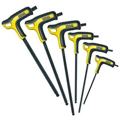 Stanley Fmht0-69049 P-Handle Hex Key 6pc Set Stanley Fmht0-69049 P-Handle Hex Key 6pc Set
