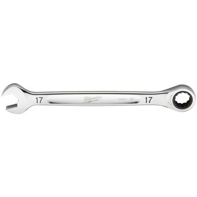 Milwaukee Maxbite 17mm Ratchet Wrench - Heavy Duty Tool Milwaukee Maxbite 17mm Ratchet Wrench - Heavy Duty Tool