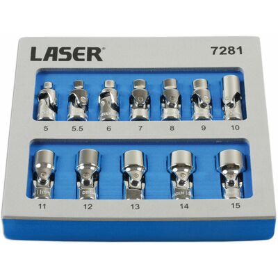 Laser 7281 Universal Seal for Socket Wrenches - 12 pcs Laser 7281 Universal Seal for Socket Wrenches - 12 pcs
