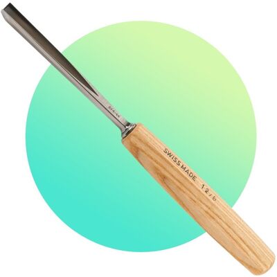 Pfeil V Parting Wood Carving Chisel Sweep 12 / 8mm 60° - 12/8 Pfeil V Parting Wood Carving Chisel Sweep 12 / 8mm 60° - 12/8