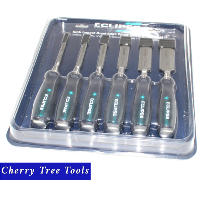 Eclipse - TT-BEWC6BCE - Bevel Edge - 6pc - Chisel Set Eclipse - TT-BEWC6BCE - Bevel Edge - 6pc - Chisel Set